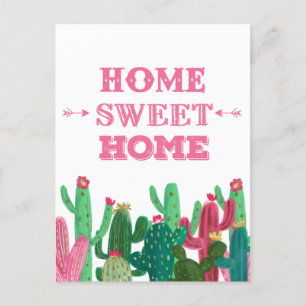 Nós Mudamos Cartão Postal Home Sweet Home