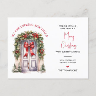 Nós mudamos o novo anúncio de Natal em casa