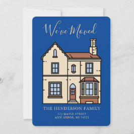 Nós nos mudamos Anúncio de Mudança para Nova Casa