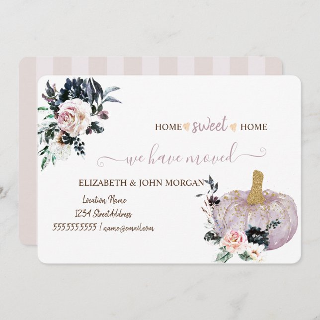 Nós Nos Mudamos, Aquarela, Abóbora De Lama, Flores (Frente/Verso)