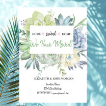 Nós Nos Mudamos, Bolinhas De Suculentos Cactus