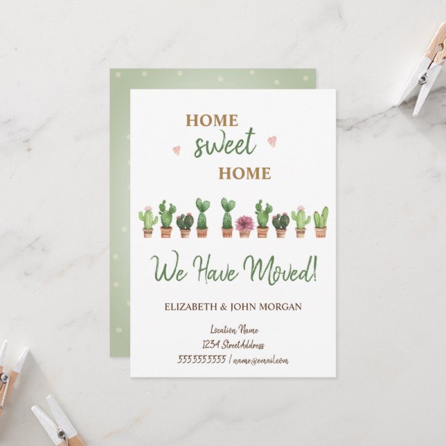 Nós Nos Mudamos, Cactus De Aquarela (Frente/Verso In Situ)