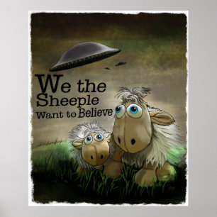 Nós o poster de Sheeple