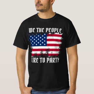 Nós, o povo Camisa engraçada do dia 4 de julho com