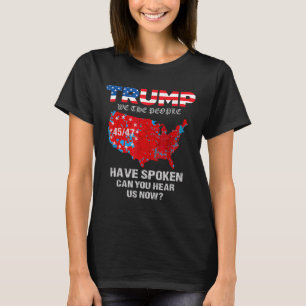 Nós, o Povo, Falamos Camiseta EUA Eleição 2024 Re
