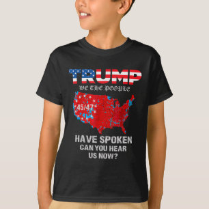 Nós, o Povo, Falamos Camiseta EUA Eleição 2024 Re