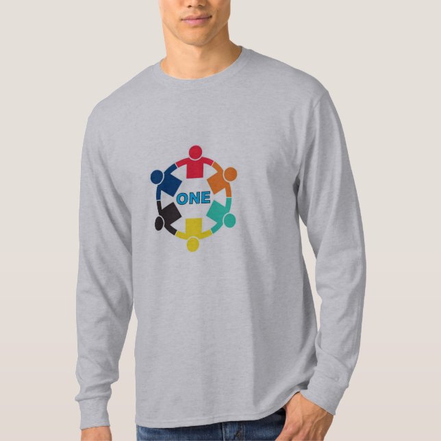 Nós pertencemos juntos camiseta masculina (Frente)