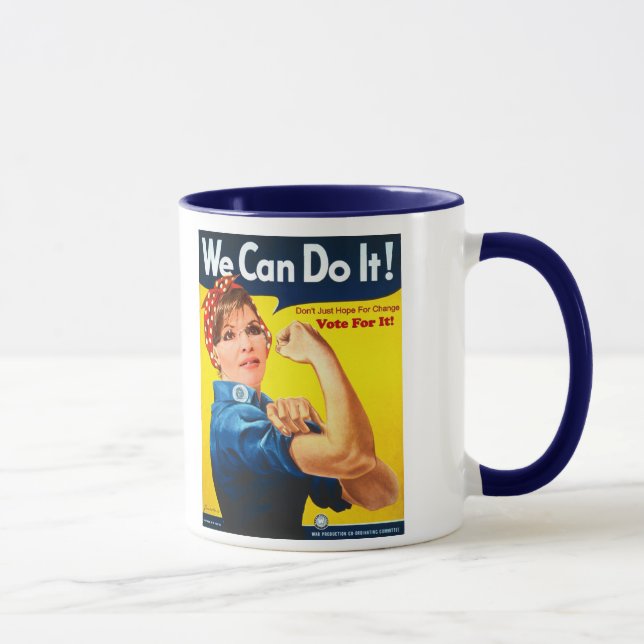 Nós podemos fazê-lo - caneca de Sarah Palin (Direita)