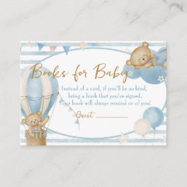 Nós podemos guardar livros para o cartão de bebê