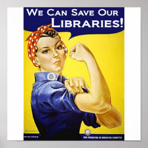 Nós podemos salvar nosso poster das bibliotecas