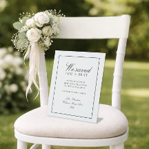 "Nós Reservamos Um Lugar Para Você" Casamento Bra