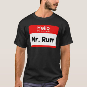 Nós sangramos a camisa "Sr. Rum" do Soca Men - Ve