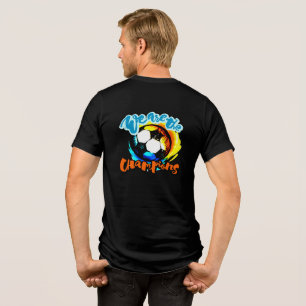 Nós Somos Os Campeões Gráfico de Bola de Futebol