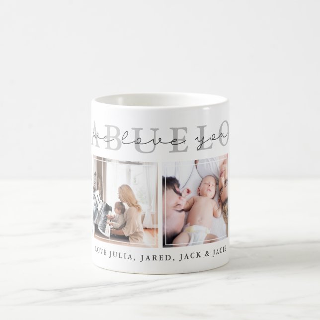 Nós Te Amamos, Abuelo Caneca de Café (Centro)