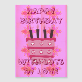 Nós Te Amo Feliz Aniversário