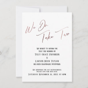 Nós Temos, Tomamos Dois: Anúncio de casamento at