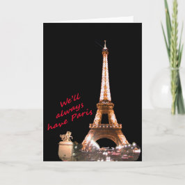 Nós teremos sempre o padrão do cartão de Paris (5"