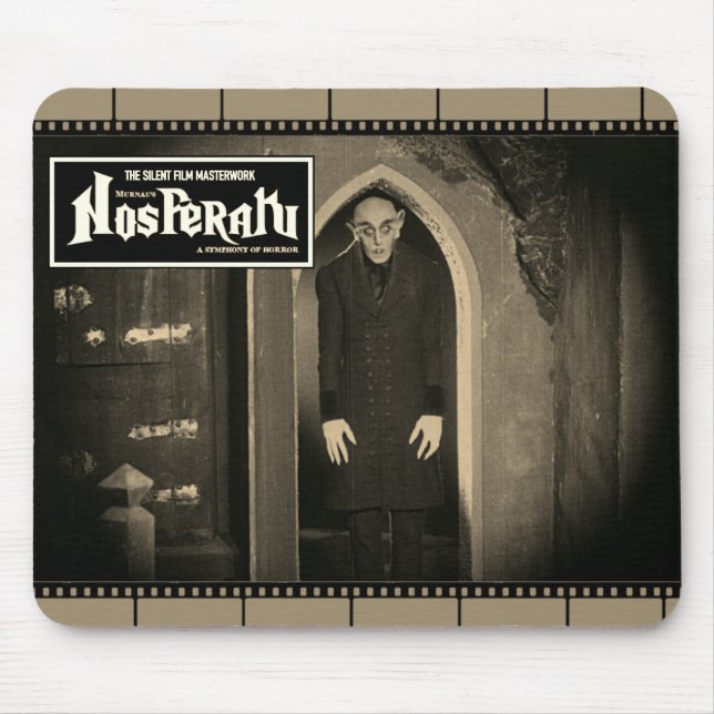 Nosferatu Clássico Filmstrip Mousepad (Frente)