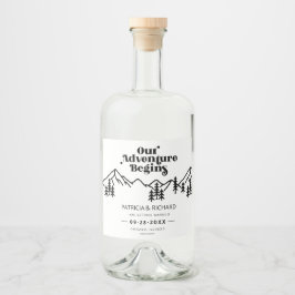 Nossa Aventura Começa O Casamento Ao Ar Livre.