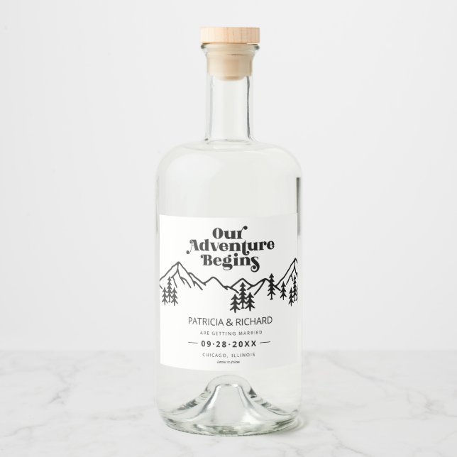 Nossa Aventura Começa O Casamento Ao Ar Livre. (Frente)