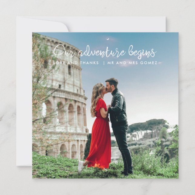 Nossa Aventura Começa O Casamento Da Lua De Honra  (Frente)