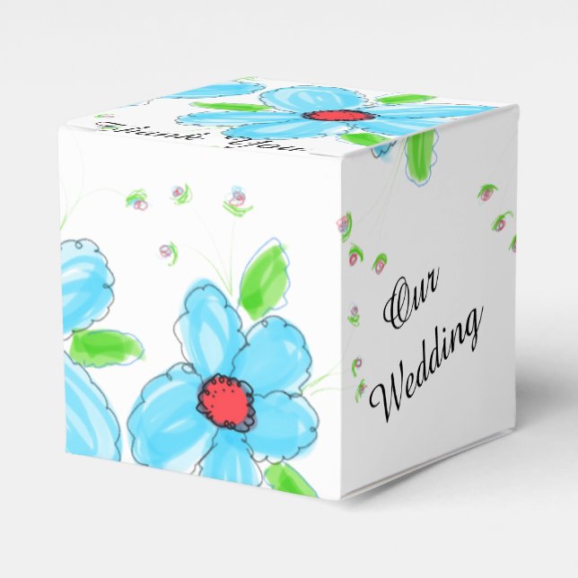 Nossa Caixa de Favoritos de Convidado de Casamento (Frente)