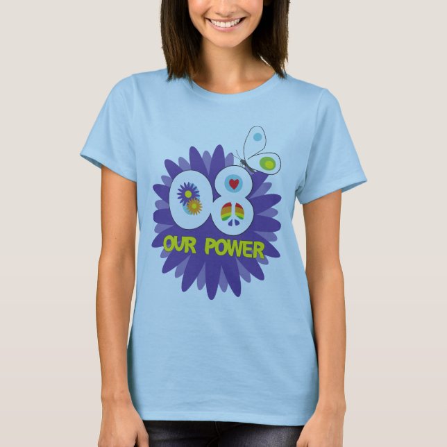 Nossa camisa das senhoras do poder (Frente)