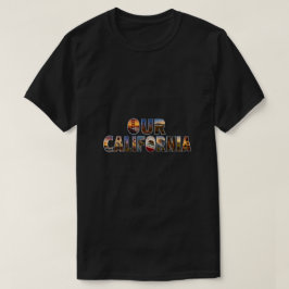 Nossa camiseta de viagem vintage da Califórnia
