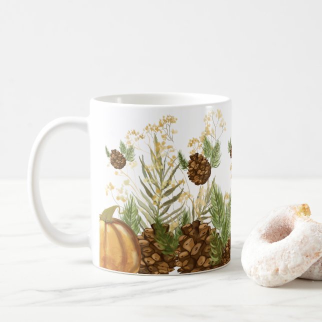 Nossa caneca de outono para Momentos Loucos (Com Donut)