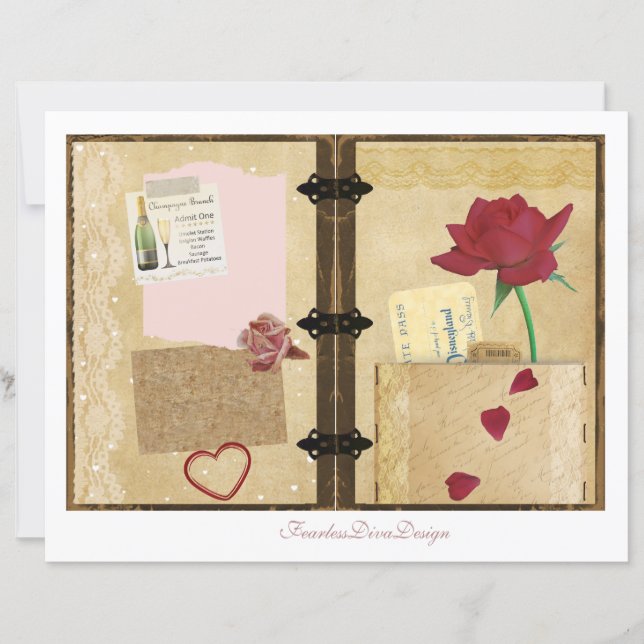 Nossa Diário de Lixo do Amor Páginas 9 e 10 (Frente)