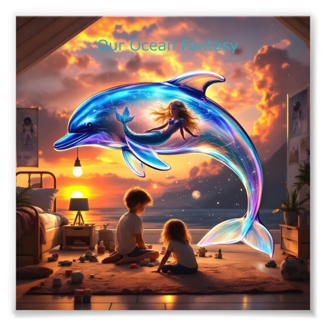 Nossa Fantasia Oceânica - Impressão de Foto (Frente)
