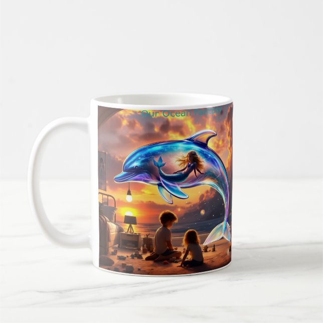 Nossa Fantasia Oceânica - xícara de café (Esquerda)