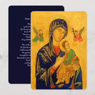 Nossa Mãe Perpétua Ajuda com Oração