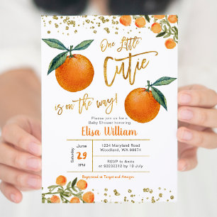 Nossa pequena gracinha está a caminho do convite