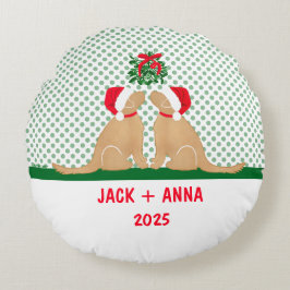 Nossa Primeira Almofada Redonda Personalizada de N