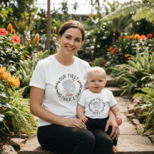 Nossa Primeira Camiseta Branca do Dia das Mães