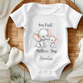 Nossa Primeira Camiseta de Corpo para o Dia das Mã