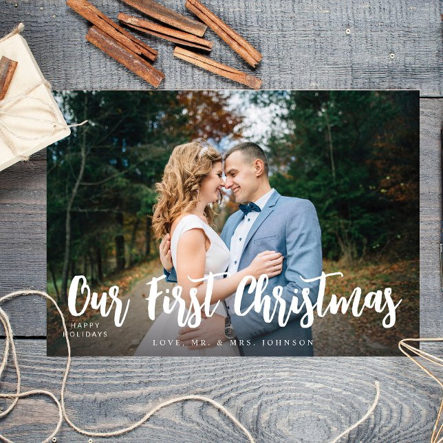 Nossa primeira foto minimalista de Natal (Criador carregado)