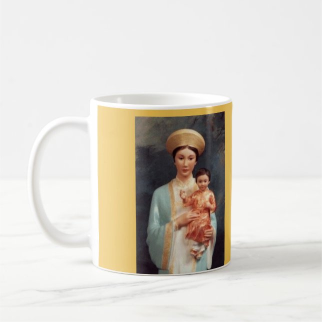 Nossa senhora da caneca Đức Mẹ LaVang Cốc de (Esquerda)