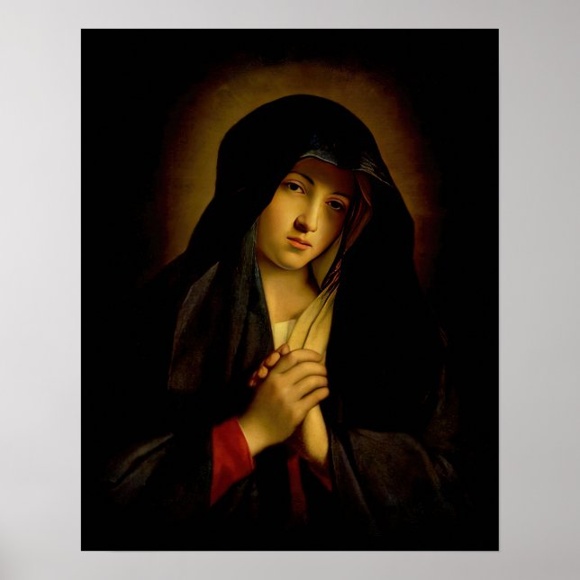 Nossa Senhora das Tristezas Virgem Maria - Poster  (Frente)