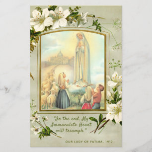 Nossa Senhora de Fatima Litany Oradora Religiosa