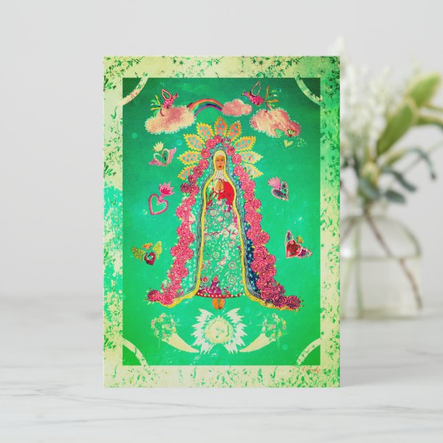 Nossa Senhora de Guadalupe (Em pé/Frente)