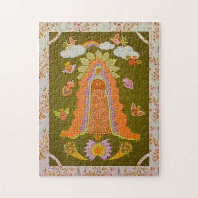Nossa Senhora de Guadalupe 11x14 Quebra-cabeça (Vertical)