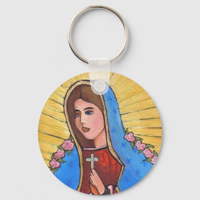 Nossa Senhora de Guadalupe - chaveiro (Frente)