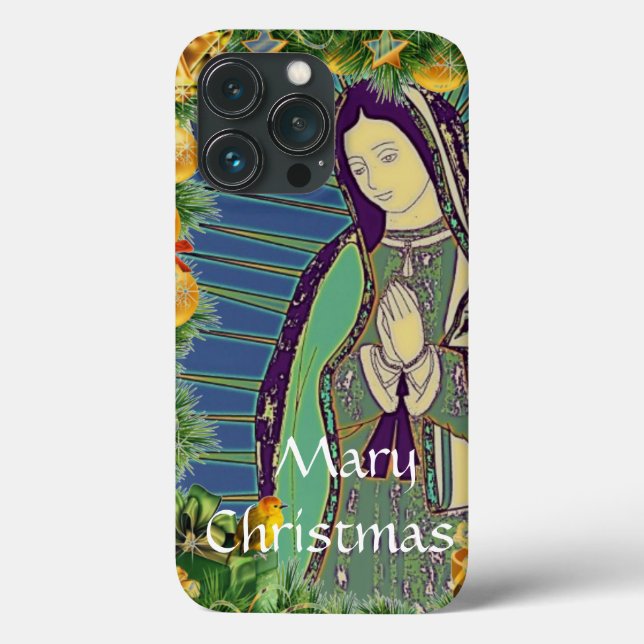 Nossa Senhora de Guadalupe Estojo de Natal para iP (Verso)