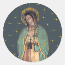 Nossa Senhora de Guadalupe Folhas de Adesivos Redo