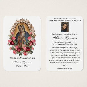 Nossa Senhora de Guadalupe, Funeral Espanhol, Sant