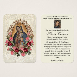 Nossa Senhora de Guadalupe, Funeral Espanhol, Sant