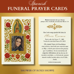 Nossa Senhora de Guadalupe Funeral Espanhola Santa