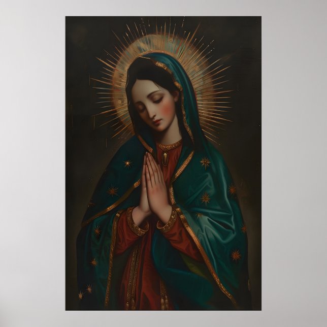 Nossa Senhora de Guadalupe Impressão Artística, Vi (Frente)